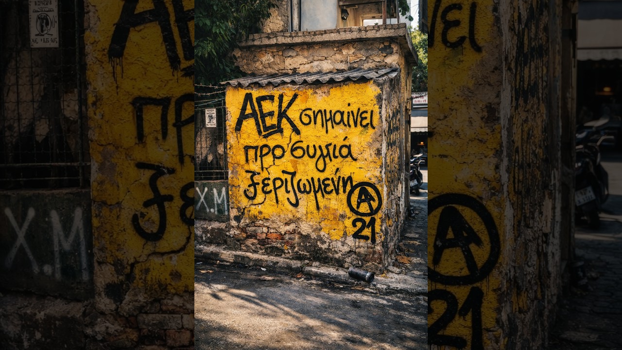 ΑΕΚ σημαίνει προσφυγιά ξεριζωμένη