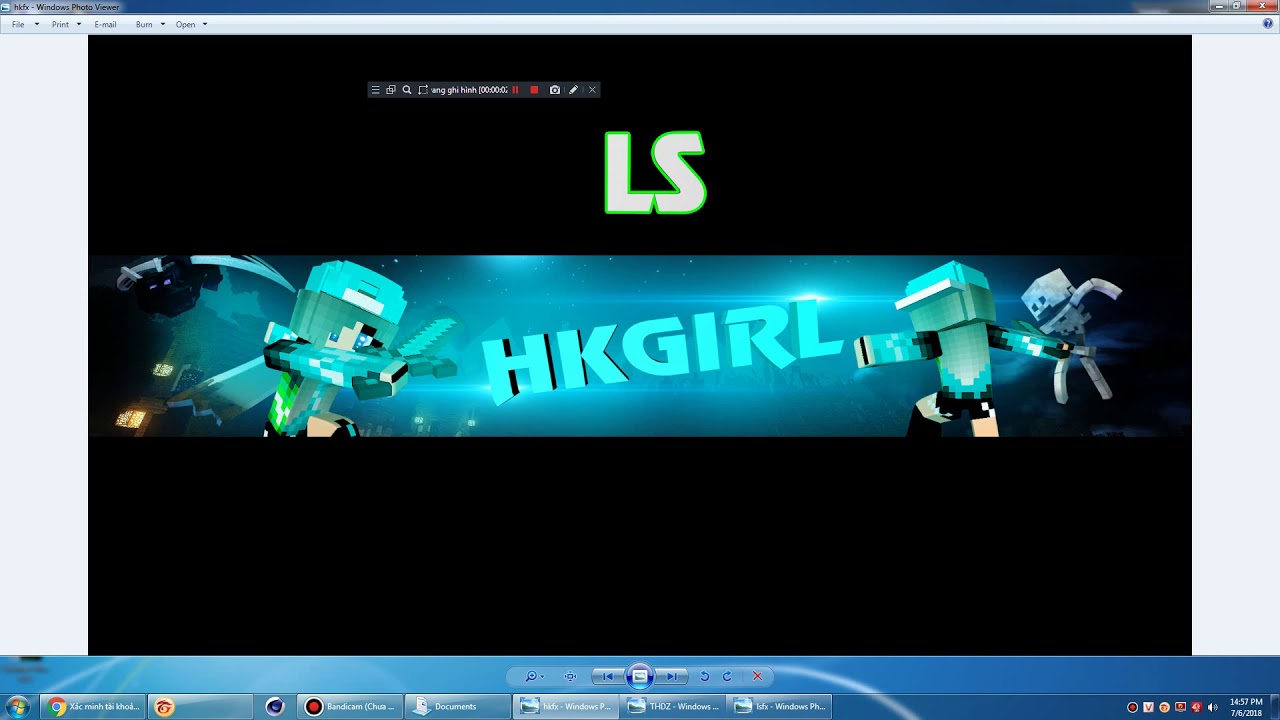 Showcase #2 : Banner c4d for HKGirl