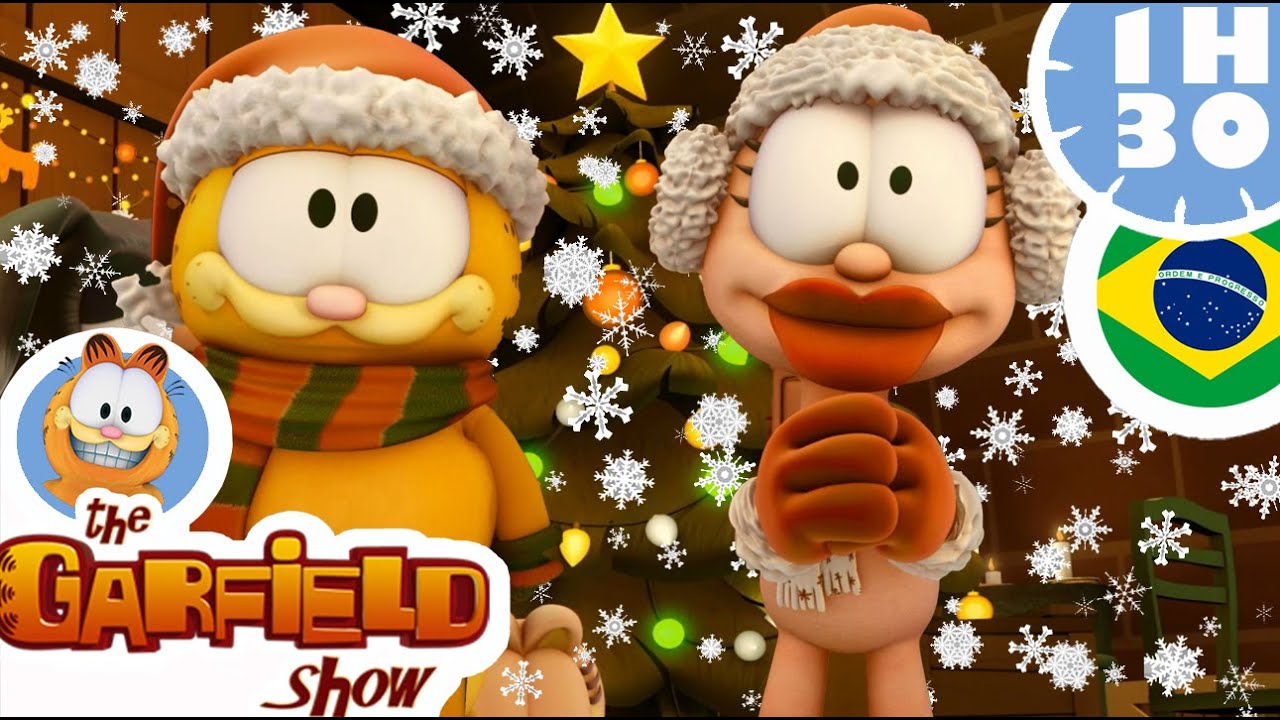🎄Garfield celebra o Natal!🎁- Nova compilação