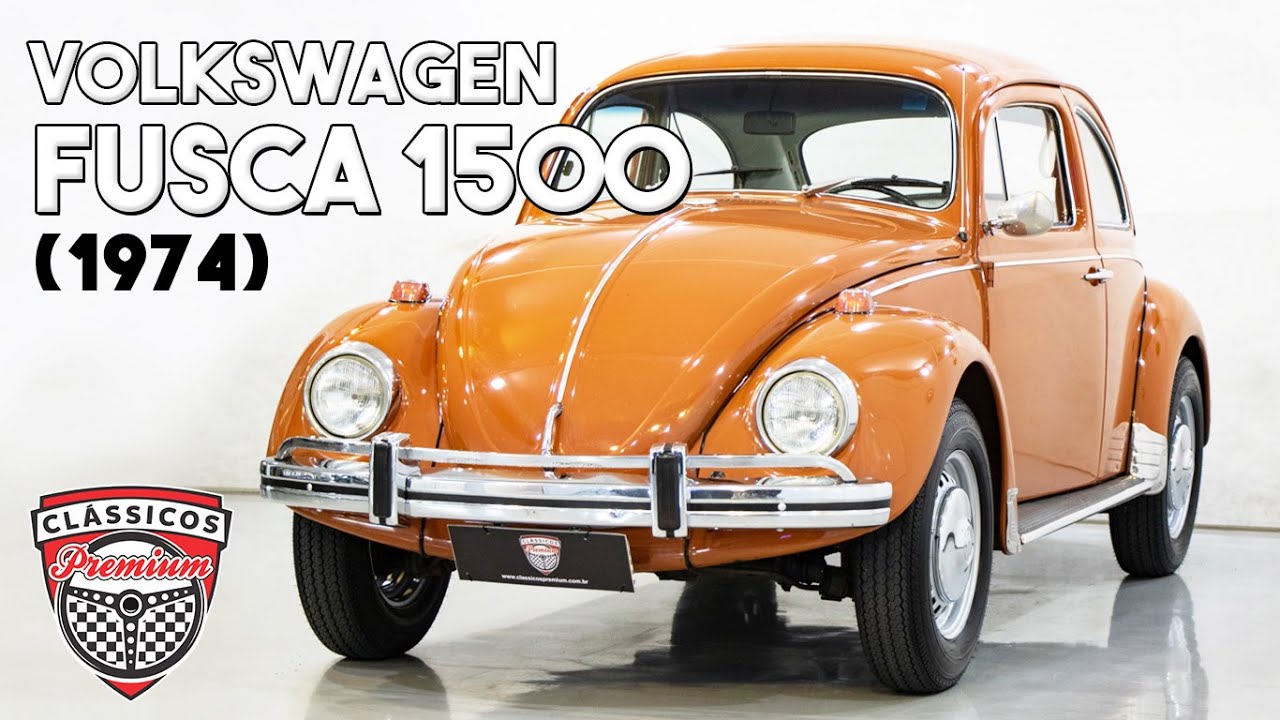 Volkswagen Fusca 1500 (1974) - 62.000 KM - Cl&aacute;ssicos Premium