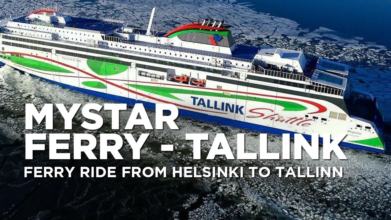 Ferry Ride from Helsinki To Tallinn - Inside Tallink Mystar Ferry - MyStar The MOST AMAZING Shuttle