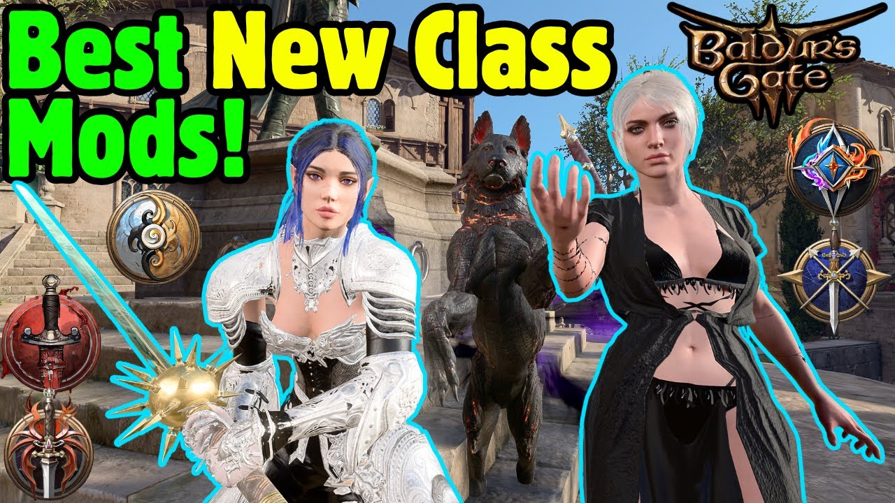 BEST NEW CLASS MODS in Baldur's Gate 3 Mod Manager