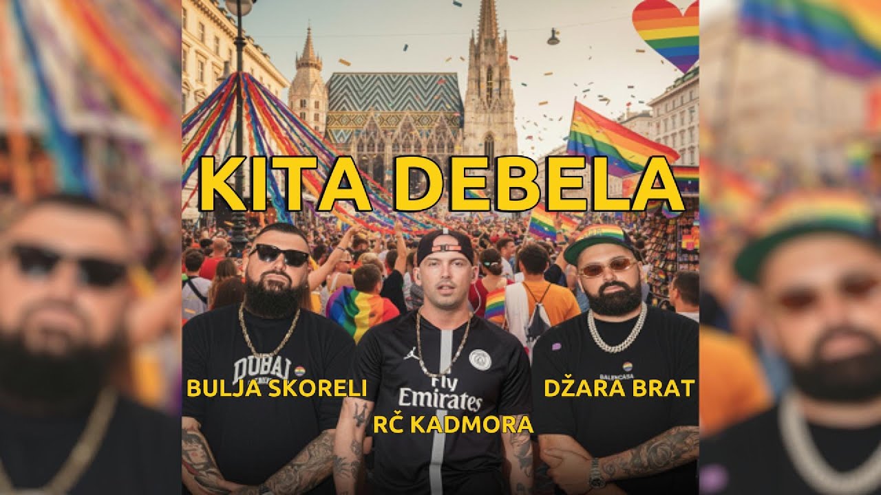 Kita debela - Džara Brat ft. Bulja Skoreli & RČ Kadmora (Zove Vienna gej verzija)