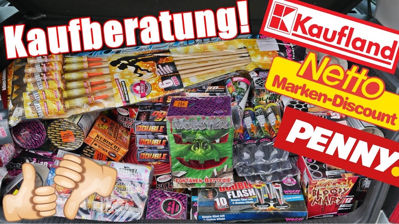 KAUFBERATUNG Silvester 2019 Kaufland / Penny & Netto | PyroExtrem