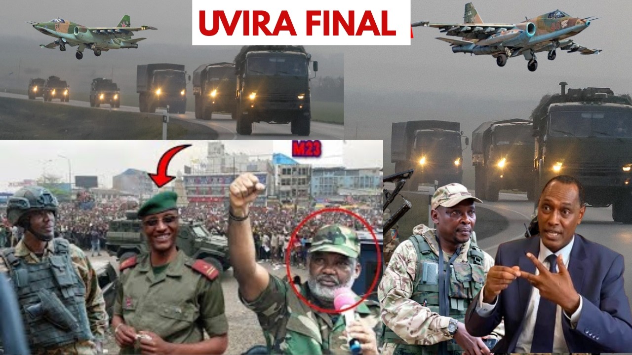 AYAMANYWA LE9/2/2026 UVIRA M23 YONGEYE GUTUNGURA ISI, MINEMBWE IGITERO SIMUSIGA KURI FARDC, PRINCE