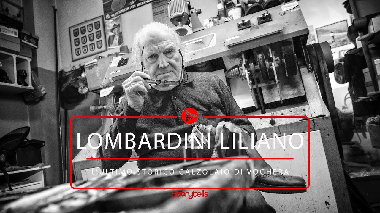 Lombardini Liliano ultimo antico calzolaio di Voghera antichi mestieri e mastri