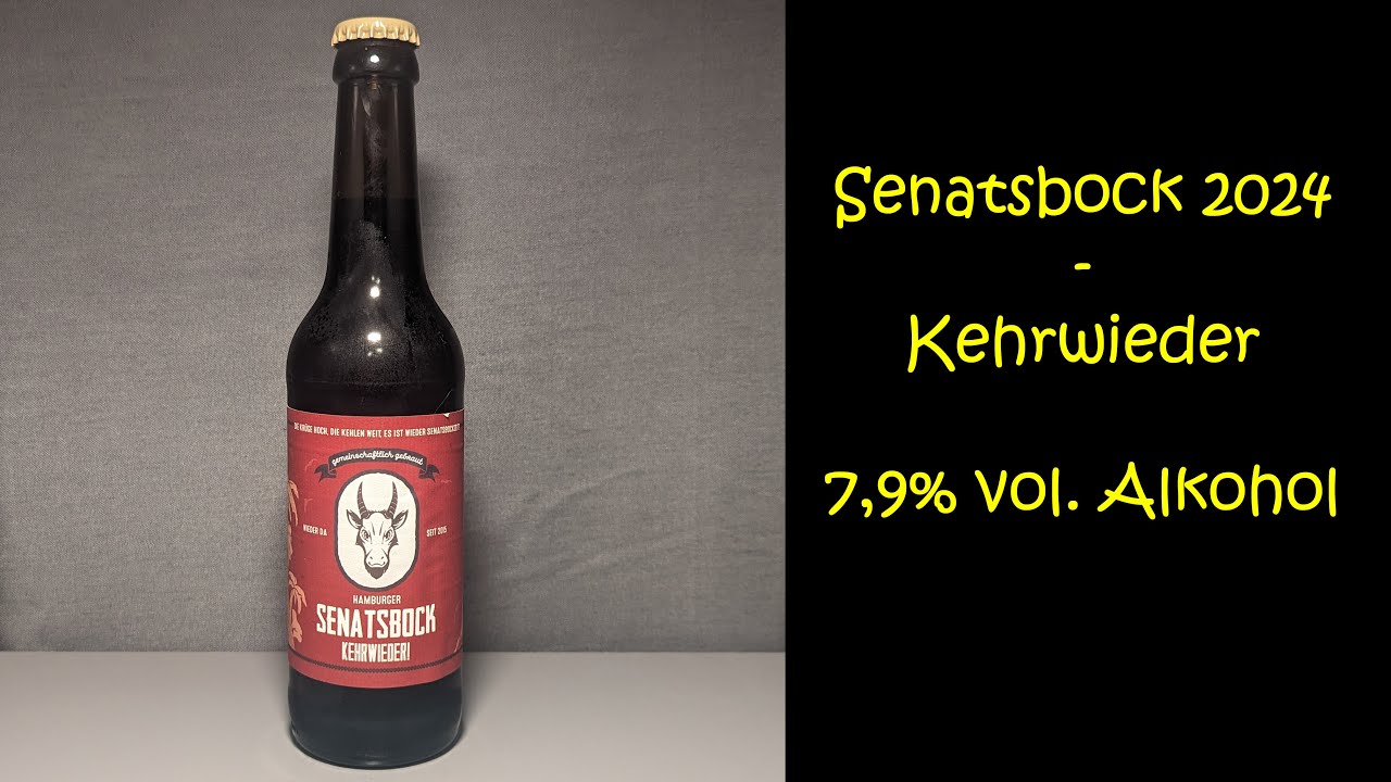 Senatsbock 2024 - Kehrwieder - Verkostungsvideo