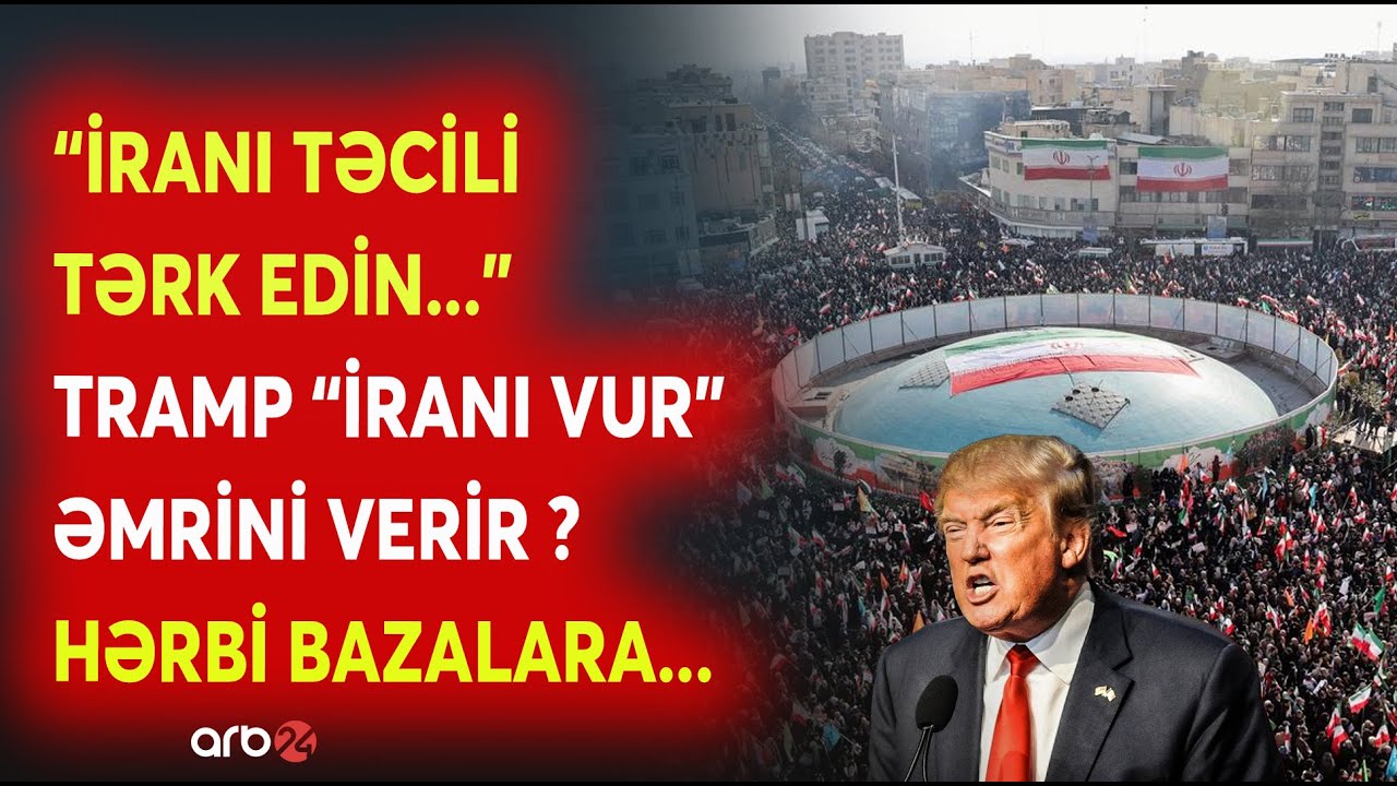 SON DƏQİQƏ! "İranı TƏCİLİ TƏRK EDİN" - Əhaliyə ÇAĞIRIŞ EDİLDİ - ABŞ-İran MÜHARİBƏSİNƏ SON SAATLAR?