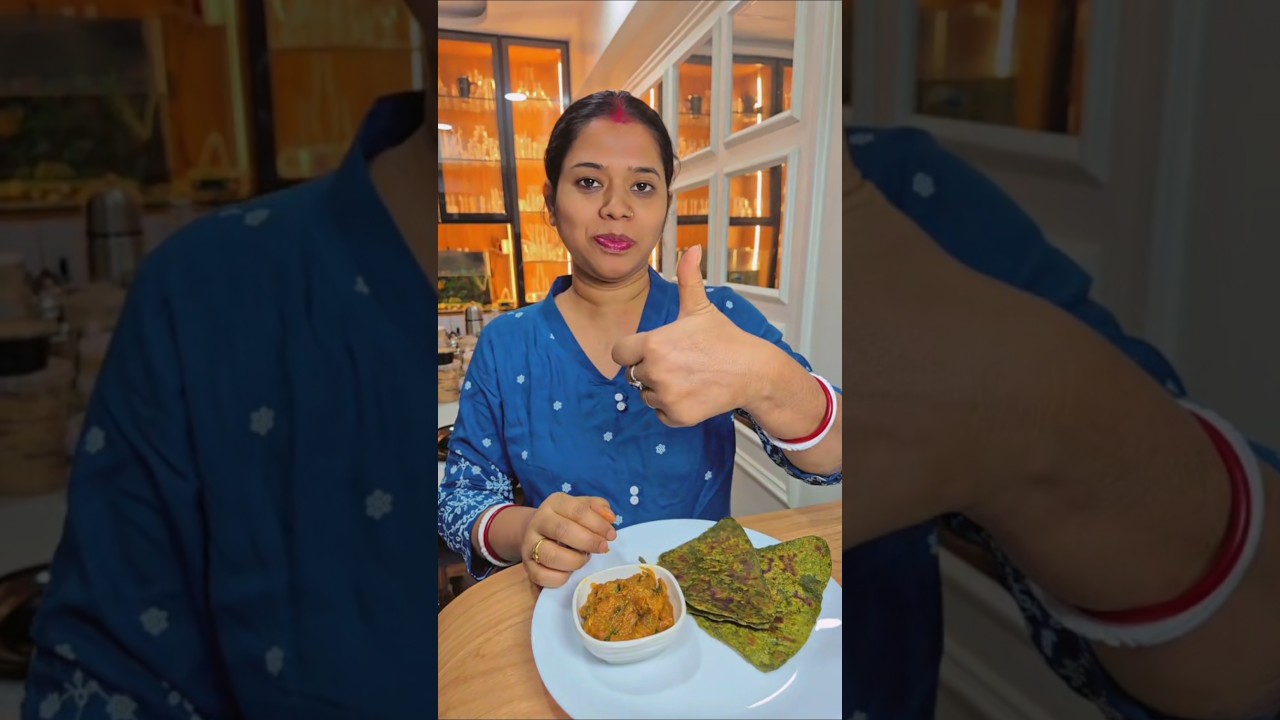 BATHUA SAAG PARATHA 