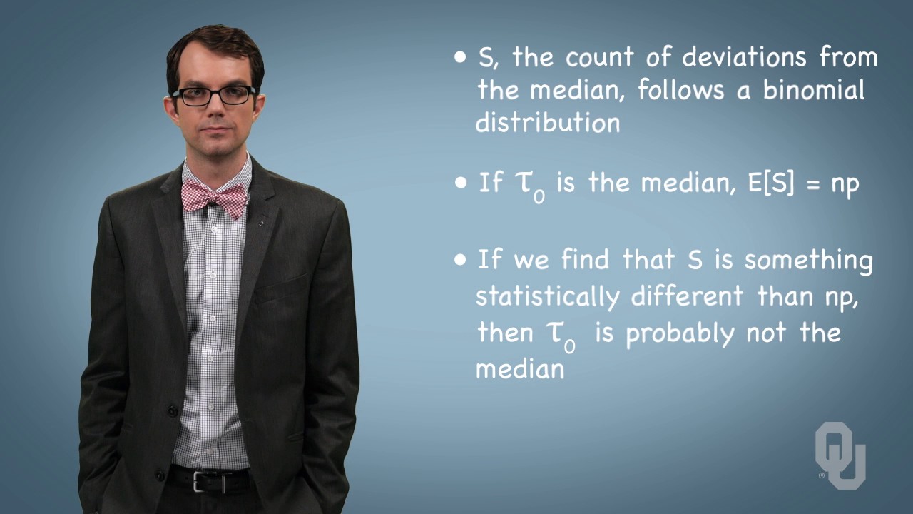 9.2.2. Hypothesis Testing for the Median of a Single Population