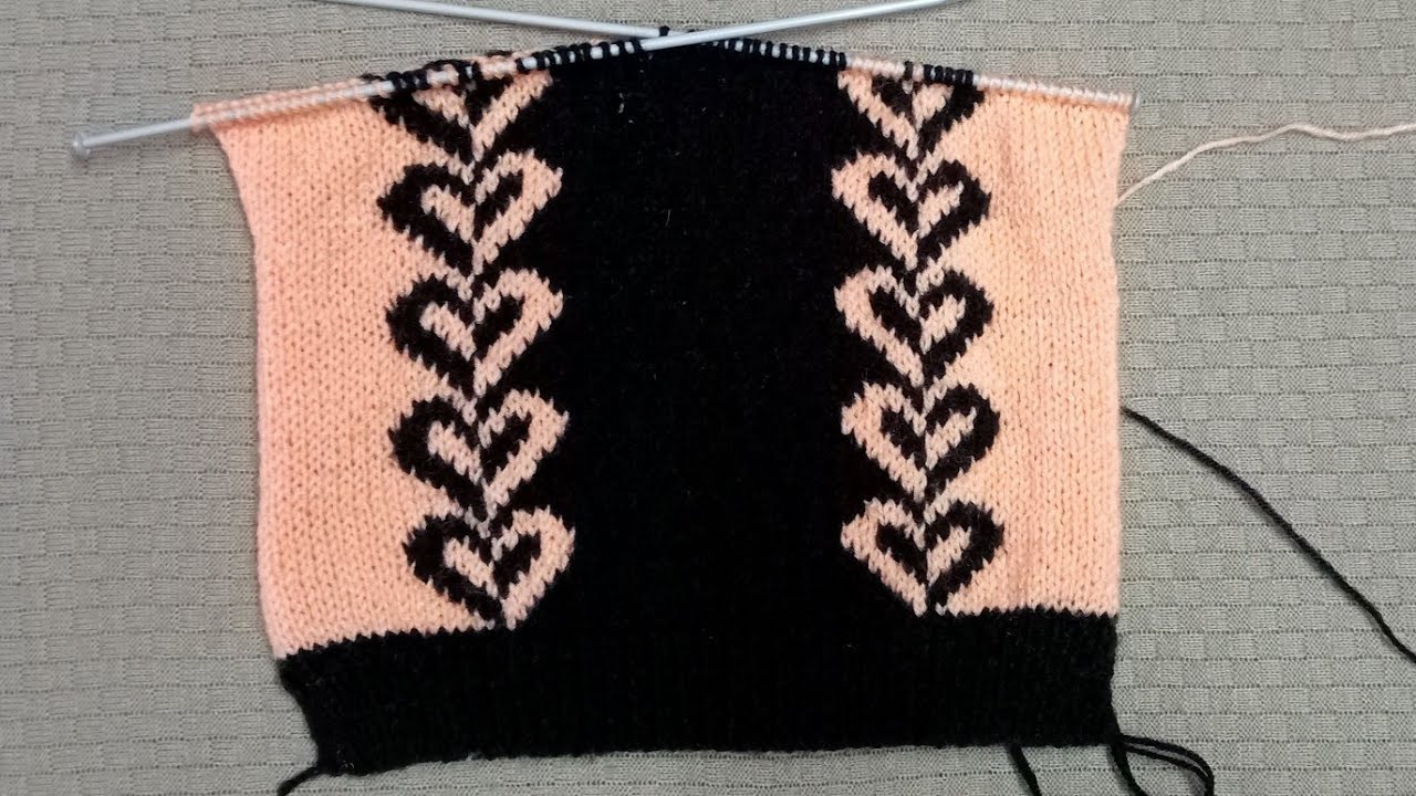 Do color k pattern kese dale sweater m