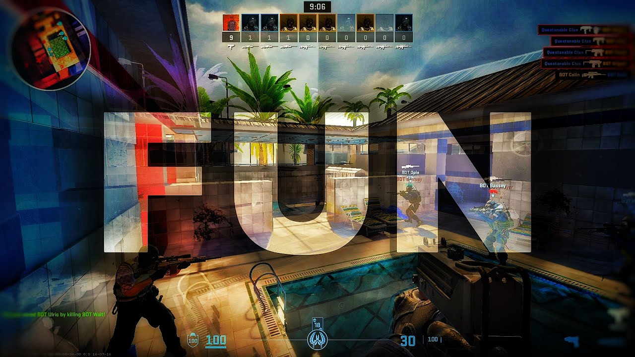 Arms Race with Bots is kinda Fun #cs2