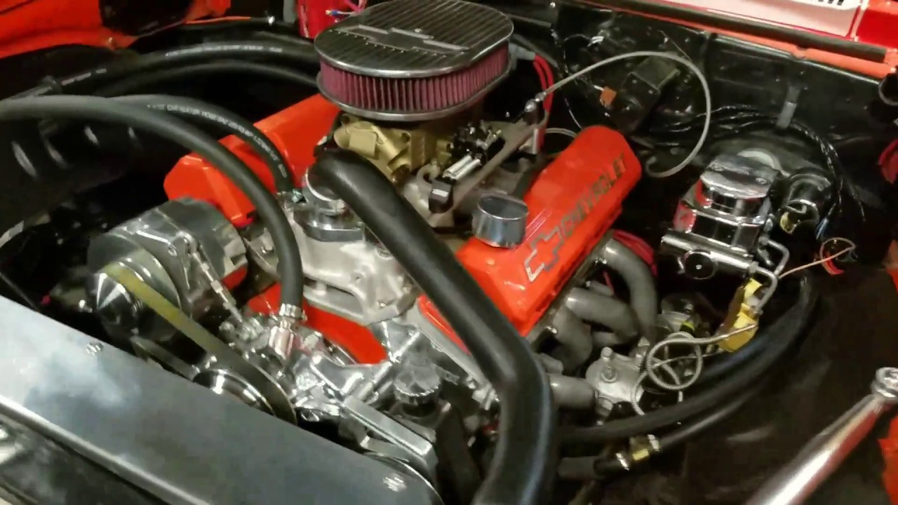 Orange 69 Camaro part 2 Holley Stealth running better