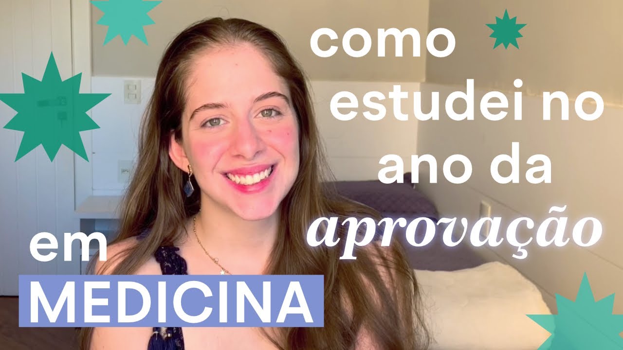 Minha TRAJETÓRIA nos ESTUDOS e o MÉTODO que usei para APROVAÇÃO em medicina na federal