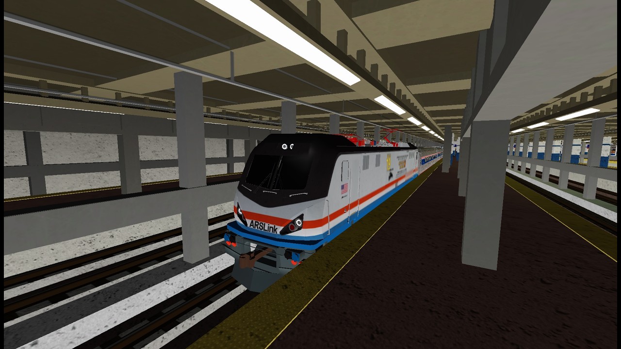 Driving ACS-64 662 With 2 Amfleet 1's and HHP8-C 9750 In Tow