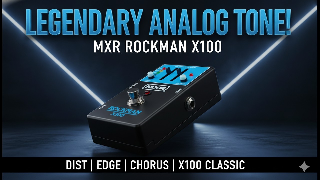 MXR Rockman X100 Review | 80s Tone Processor Worth It?
