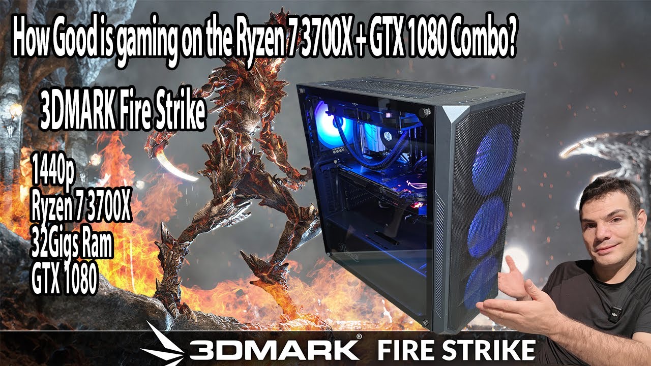Ryzen 7 3700X + GTX 1080 - 3D Mark Fire Strike (стандартная версия)