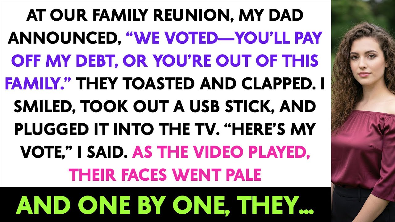 At Our Family Reunion, My Dad Announced, “We Voted—You’ll Pay Off My Debt, Or You’re Out Of...