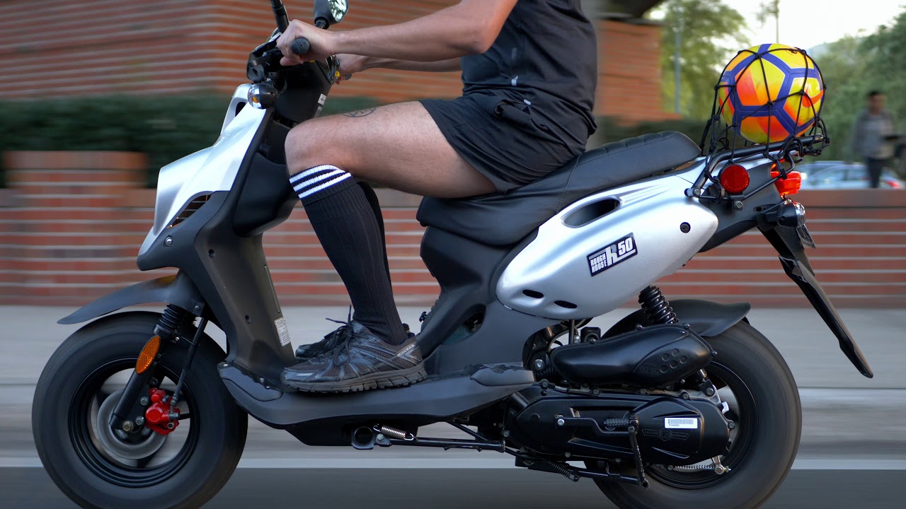 Genuine Scooters Roughhouse 50 After Practice Ride