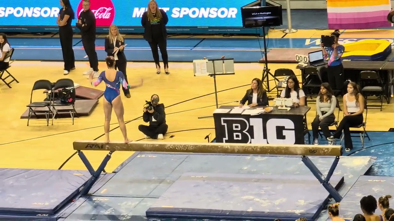 UCLA Bruins Gymnastics 12 🔥 #uclabruins #uclagymnastics #jordanchiles #gymnast 