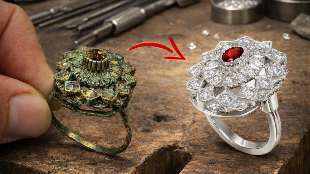 Restoring a 200-Year-Old Silver Ring | Jewelry Restoration