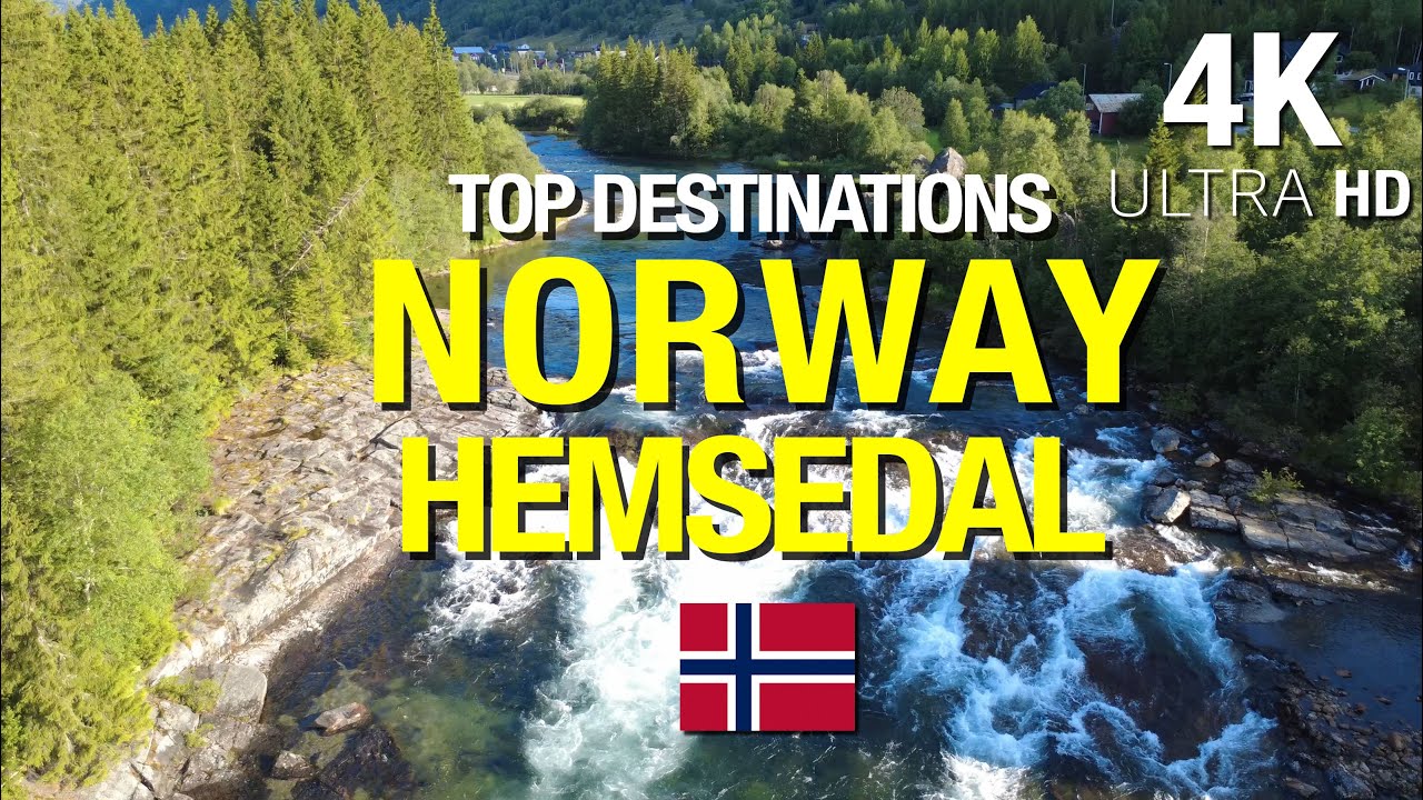 4K Ultra HD | Norway’s Top Destinations Ep 1 – Hemsedal River Rapids & Scenic Beauty 🇳🇴🌊