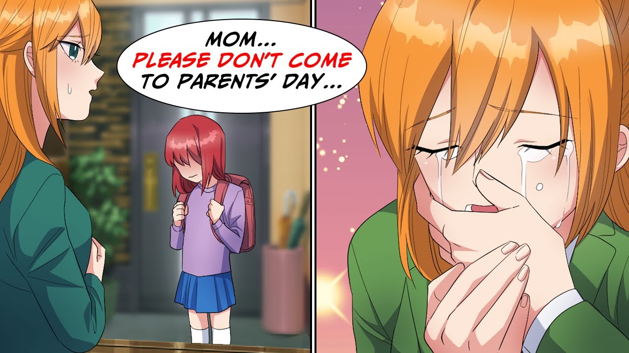 Daughter tells her single mother not to come to Parents' Day... [Manga Dub]