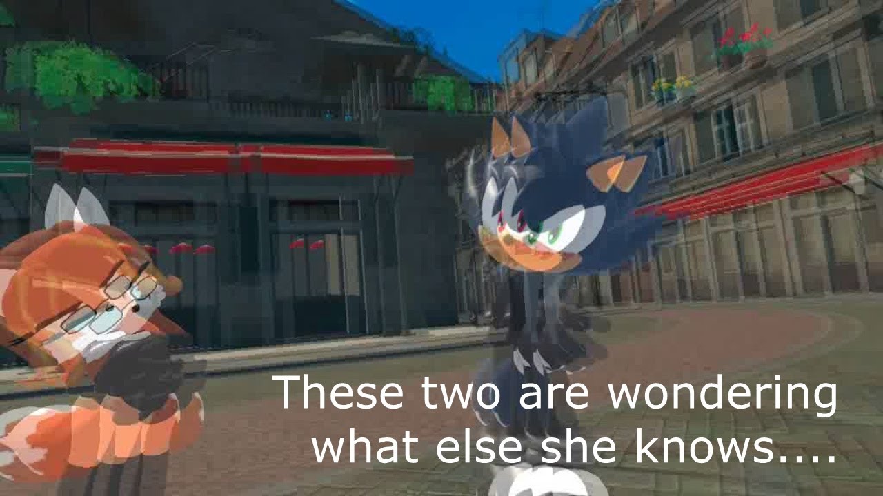 BLUESTAR THE BABYSITTER??? Yina & Bluestar Run Into Vicki, Legendary Sonic, & Chilled - VRChat