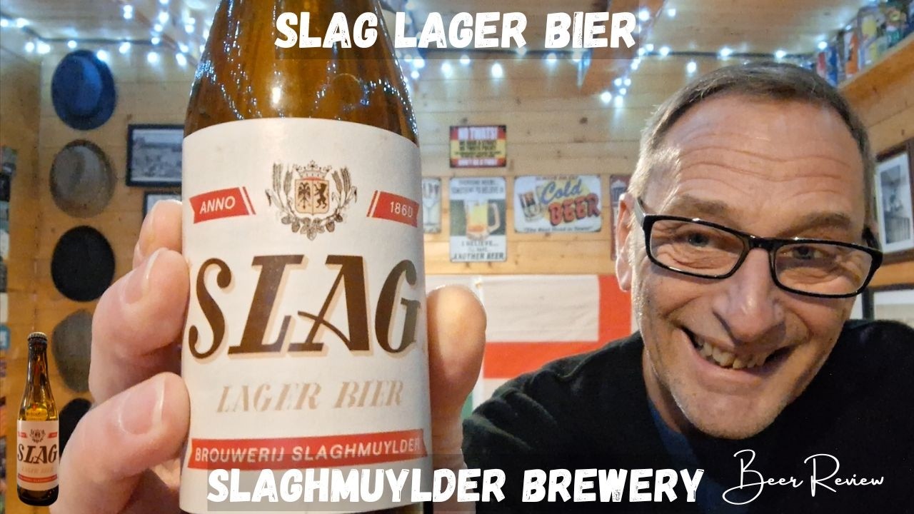 Обзор пива Slag Lager от пивоварни Slaghmuylder