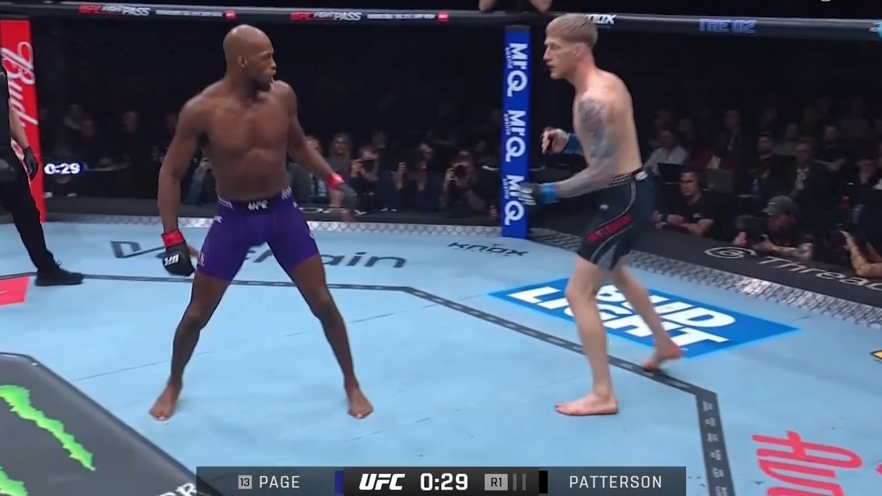 Основные моменты боя Майкла Венома Пейджа против Сэма Паттерсона на UFC London.