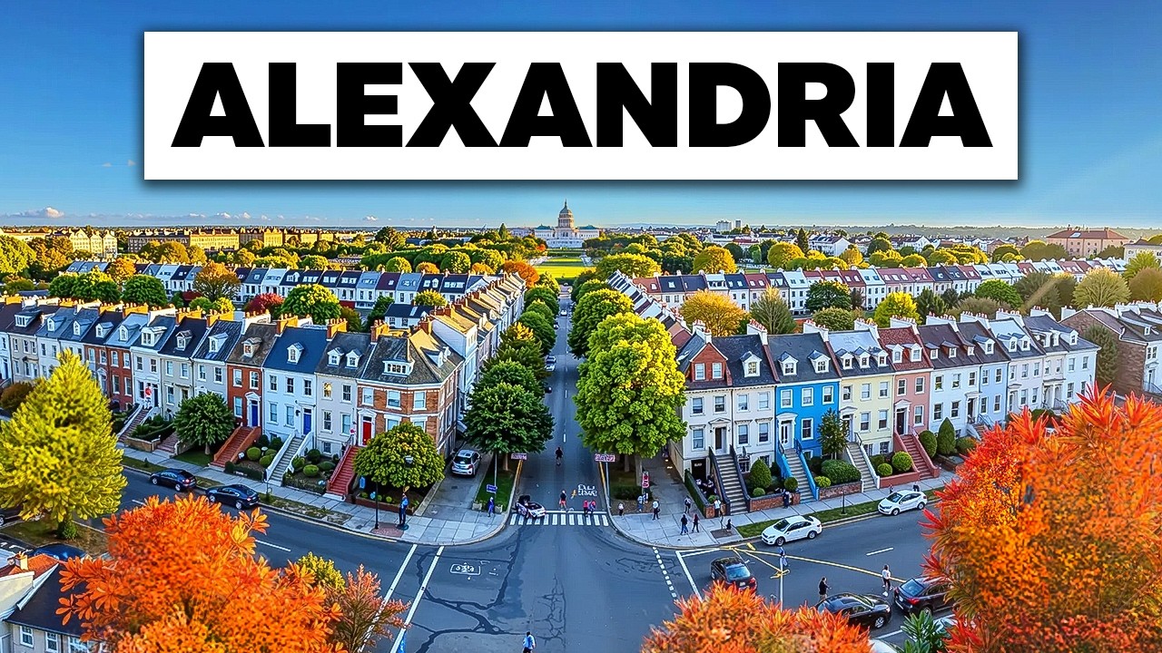 Driving Through The Best Neighborhoods in Alexandria VA