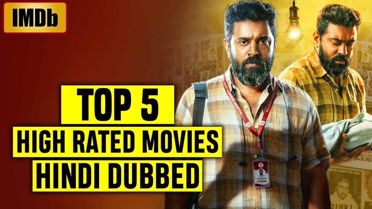 Top 5 Highest Rated South Indian Hindi Dubbed Movies on IMDb 2026 | Part 55
