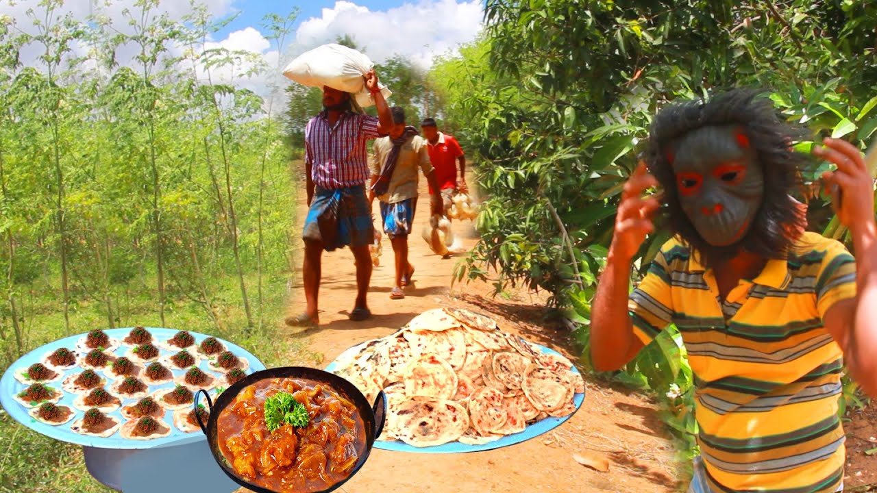 Primitive Technology  Chicken Hunting Cooking and Eating Delicacies in  VILLAGE HUNTER