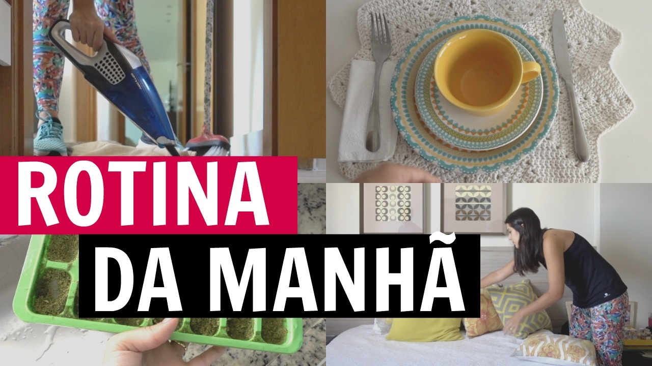 ROTINA DA MANHÃ - VLOG20 | #FevereiroTodoDia