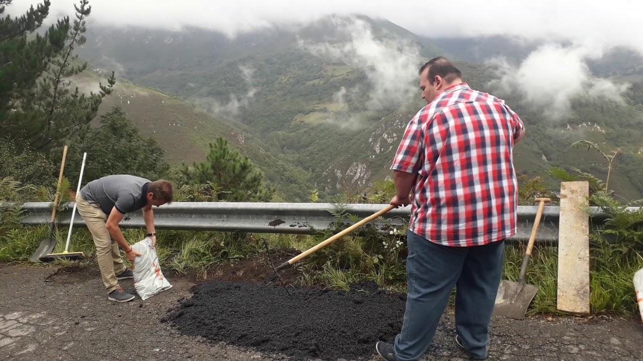 Asfalto unico demostración norte
