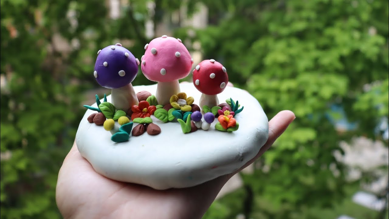 EP.36 | Little Mushrooms | Clay modeling for everyone