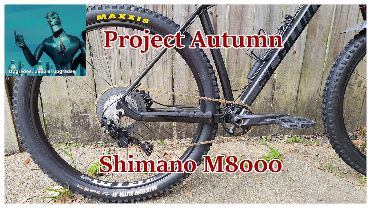 Schwinn Axum - Drive Train Upgrade Shimano M8000 Groupset