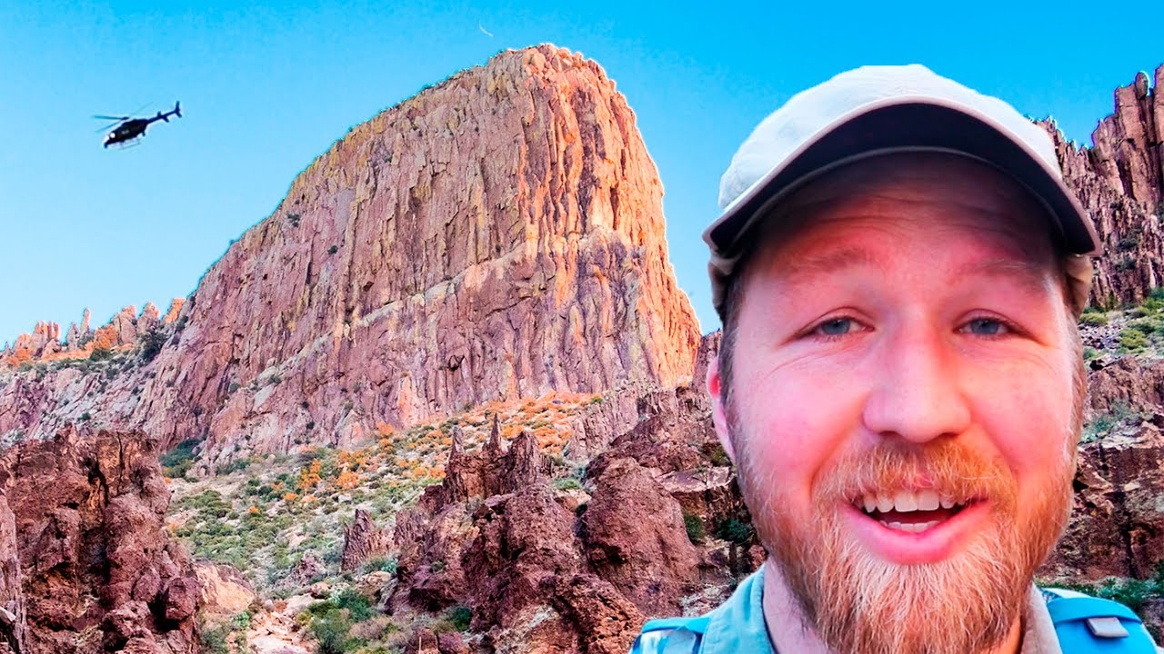 Flatiron hike Arizona via Siphon Draw Trail, Superstition Mountains, Lost Dutchman State Park