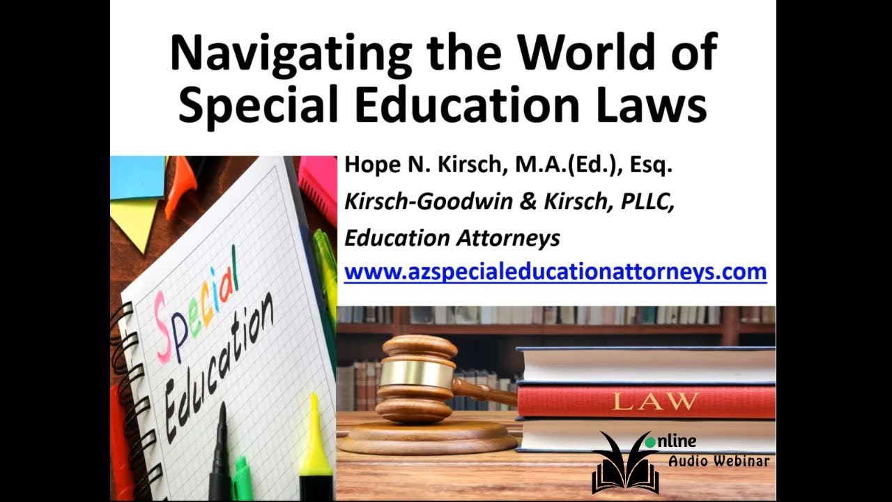 Navigating the World of Special Education Laws