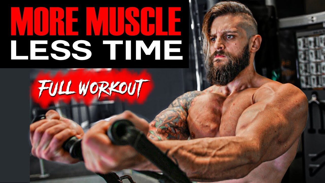 MOST EFFECTIVE TRAINING For More MUSCLE | CHEST • BICEPS • QUADS | All Exercises Shown (DAY 2)