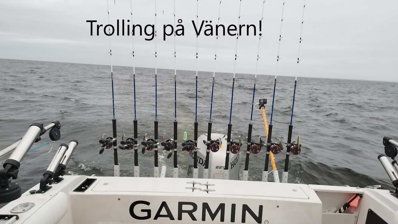 Trollar öring på Vänern!