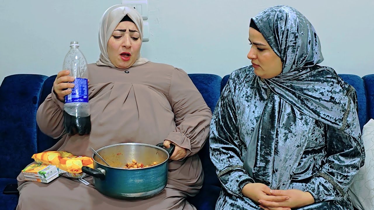 لما اخت جوزي تعمل دايت اول وجبه بعد الدايت🤣