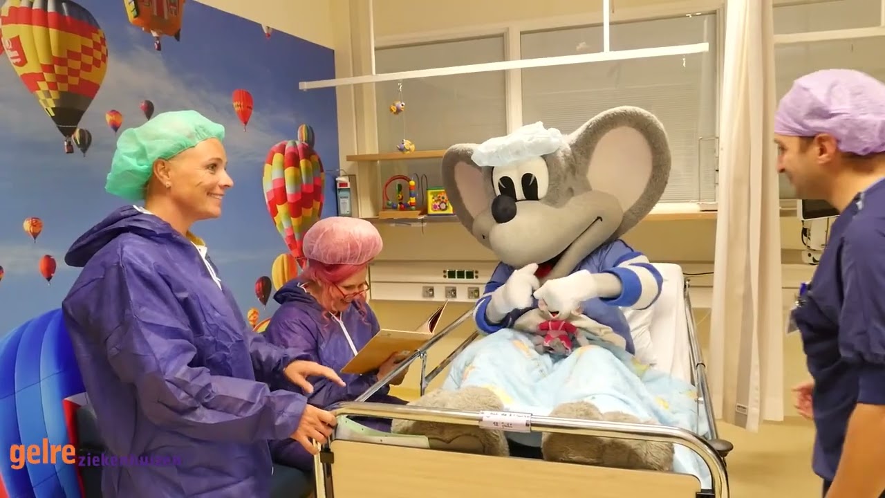 Jul de Muis gaat naar het ziekenhuis