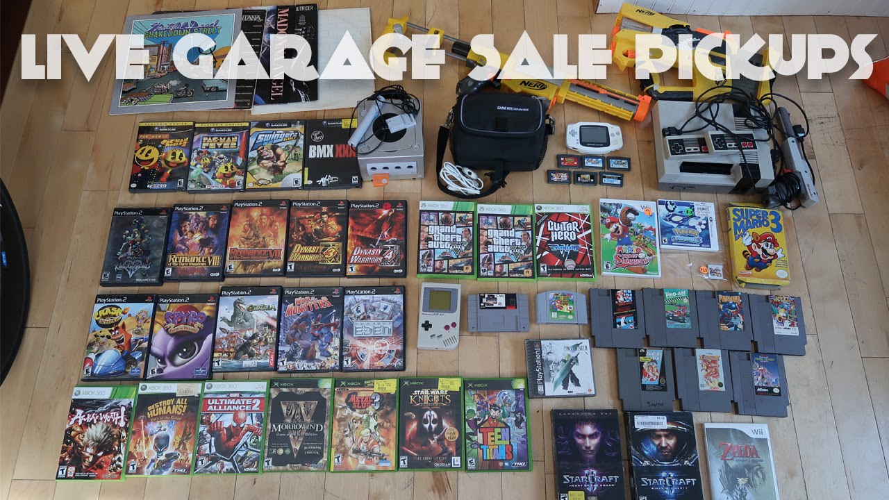 LIVE GARAGE SALE PICKUPS - USA ROAD TRIP HAUL!