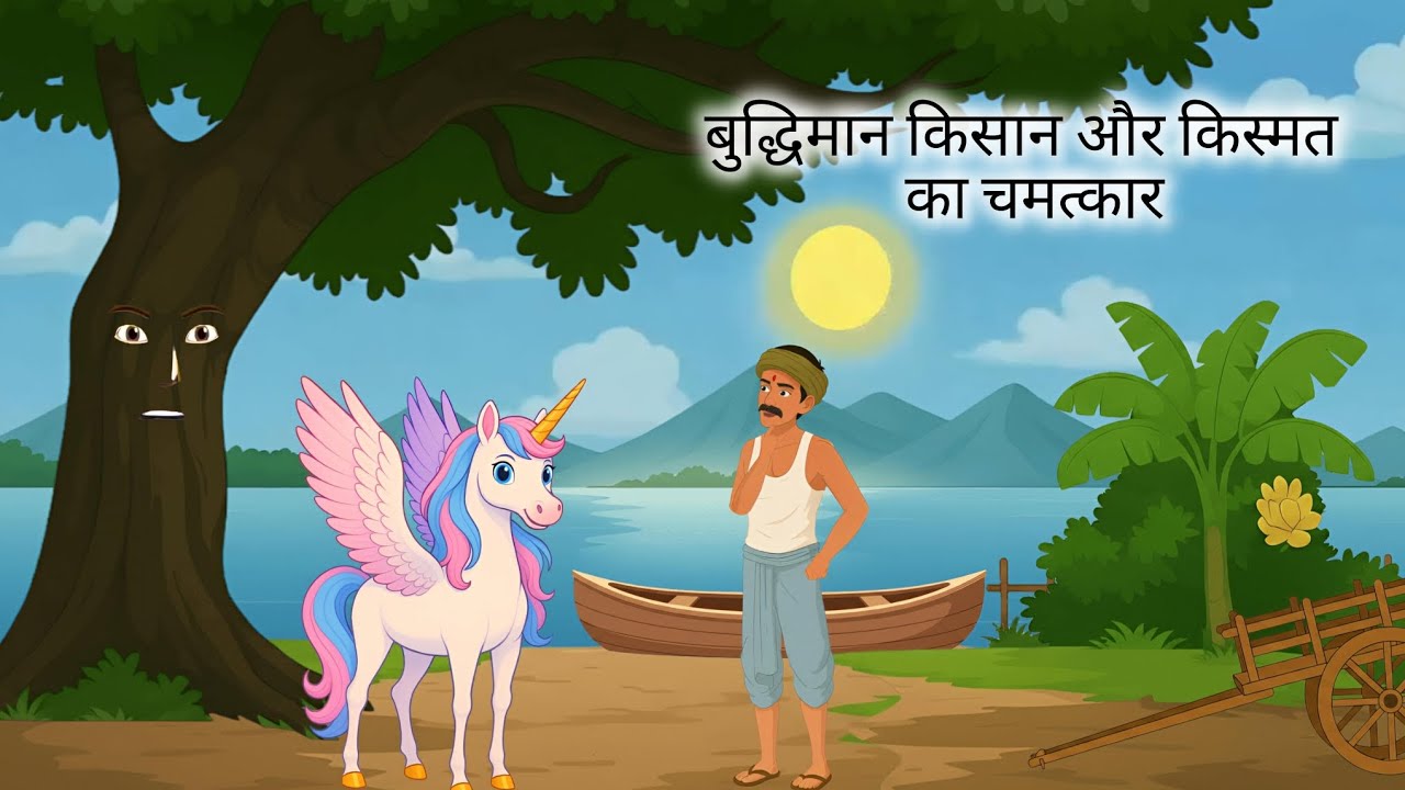 बुद्धिमान किसान और किस्मत  का चमत्कार  Hindi Story | Hindi Moral Story | Hindi Kahaniyan