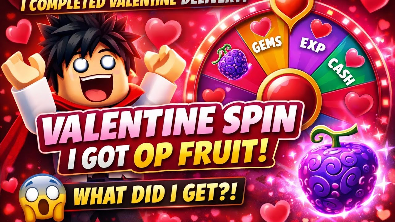 I completed  valentine Delivery and also try my luck in spin