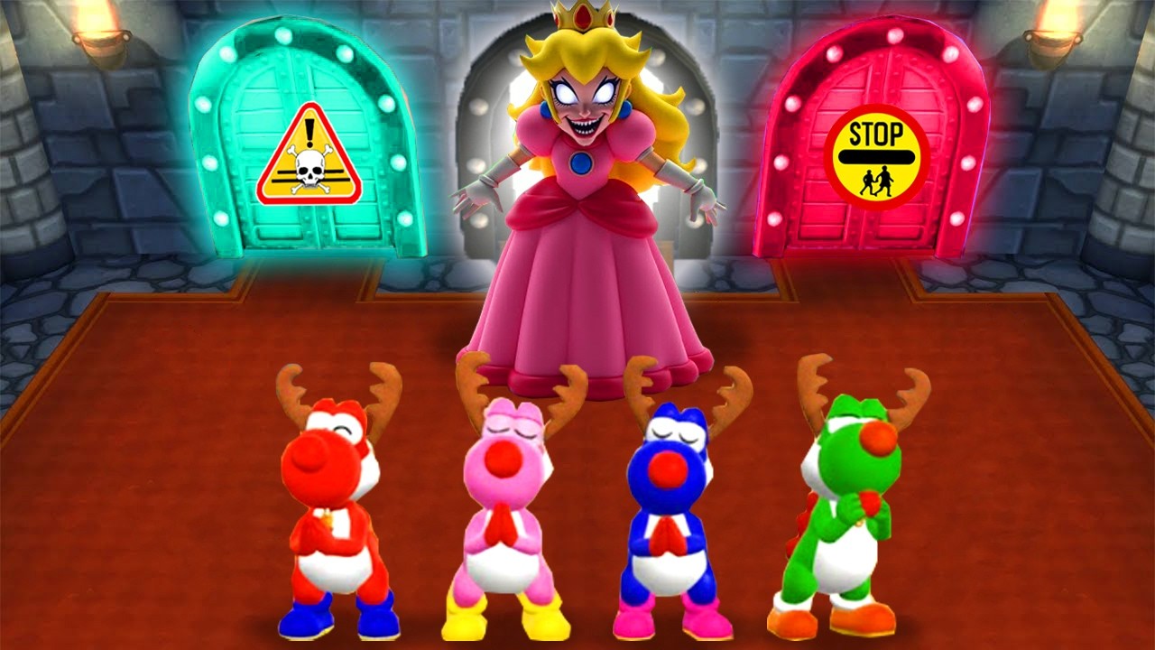 Yoshi Color Showdown! Mario Party 9 Master CPU Madness!