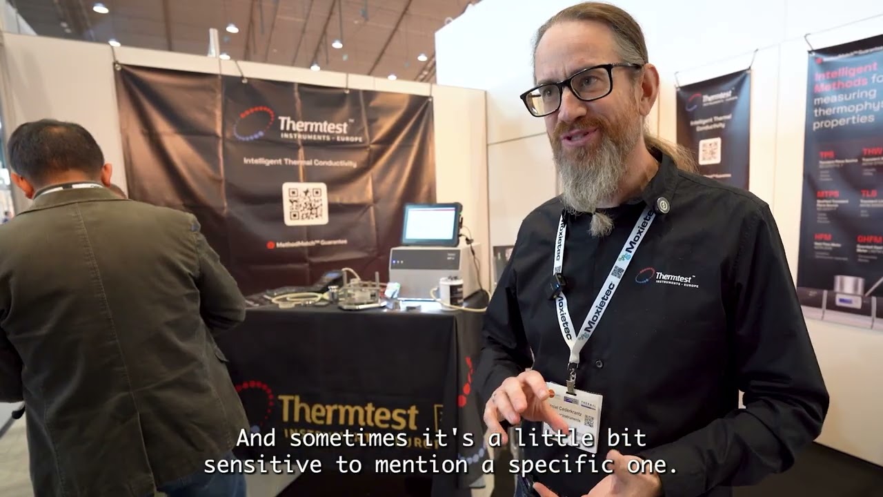 Meet the Exhibitor:  Daniel Cederkrantz, CEO, Thermtest Europe