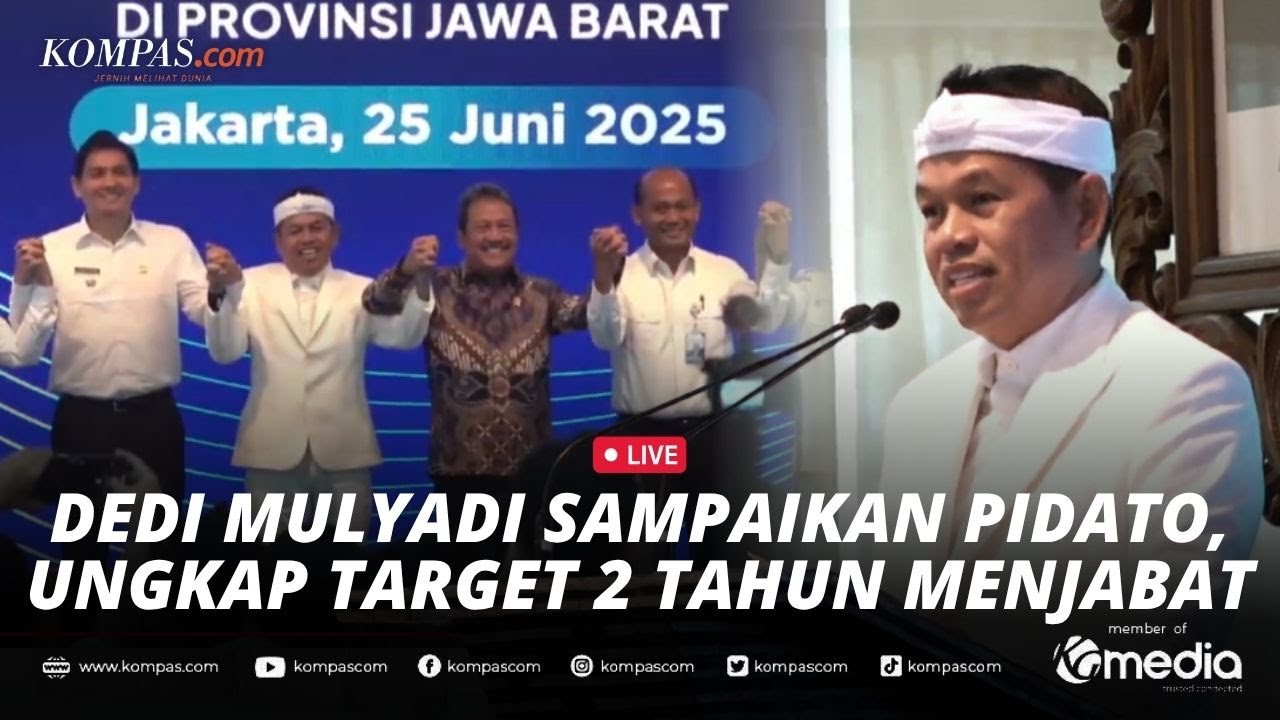 🔴LIVE - Janji Dedi Mulyadi Singkirkan Bangunan Liar di Pinggir Sungai