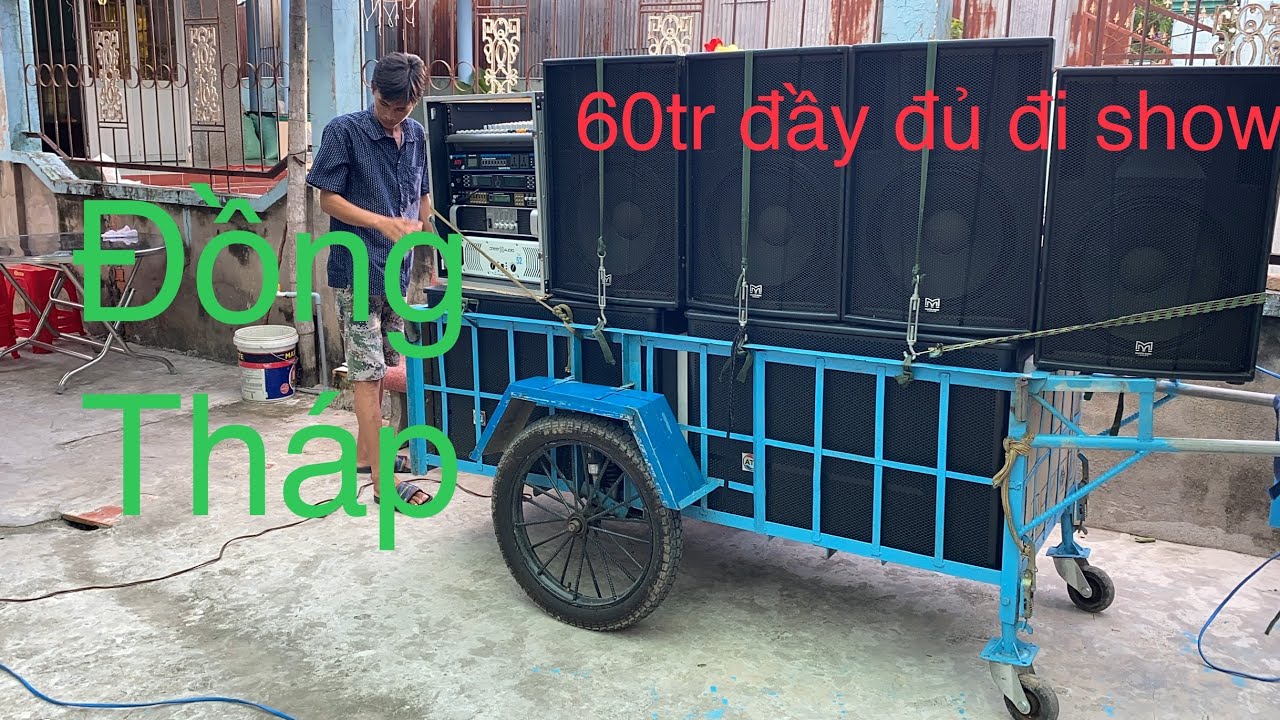 Setup giao lưu bán dàn nhạc 60tr cả bộ gồm tivi, laptop, xe kéo của chú Nhàn lh 036 2323171